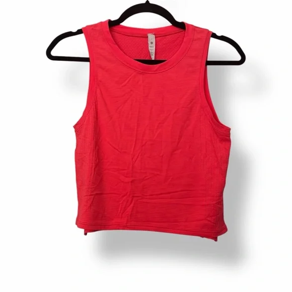 Lululemon Train To Be Tank Top Flare Neon Pink - Picture 2 of 4